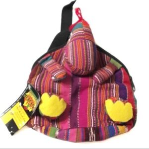 Mexican Curios Mercado Ritas Mini‎ Backpack NWT!